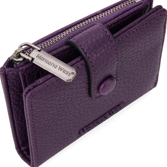 Montana West Purple Women's Wallet - Picture 4 of 6